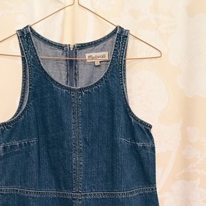 Madewell Denim Utility Shift Dress